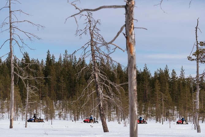 Snowmobile Safari into the Wilderness, Apukka Resort Rovaniemi - The 2.5-hour safari ride: what your time on the snow is really like