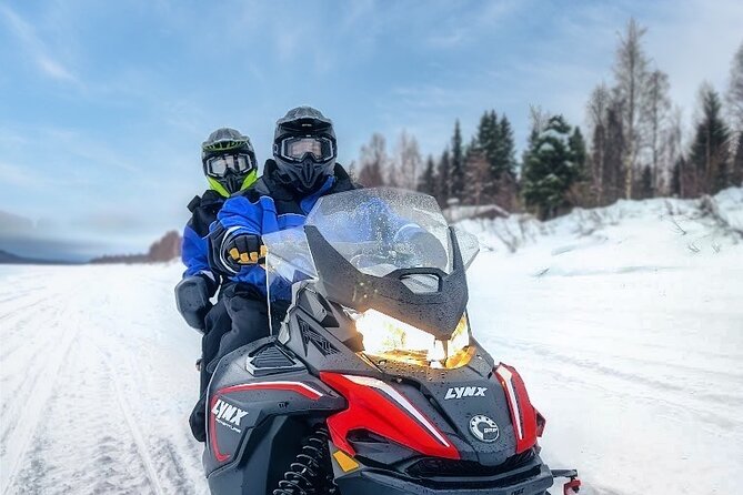 Snowmobile Tour with Small Group in Remote Wilderness 3 Hours - New snowmobiles and a small group route that feels remote