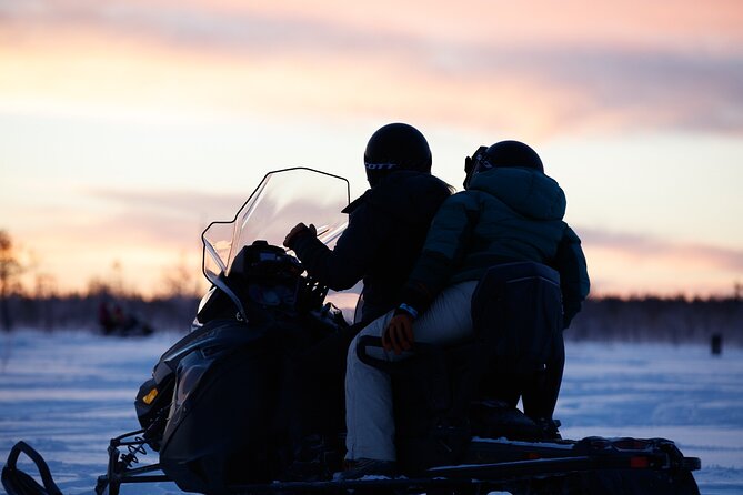 Snowmobiling Adventure in Levi - Pickup in Levi, Then Out to the Snowmobile Park