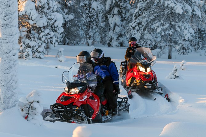 Snowmobiling Quick Spin - 2 h snowmobile experience in Rovaniemi - Where families fit: sledge rides, height rules, and group pacing