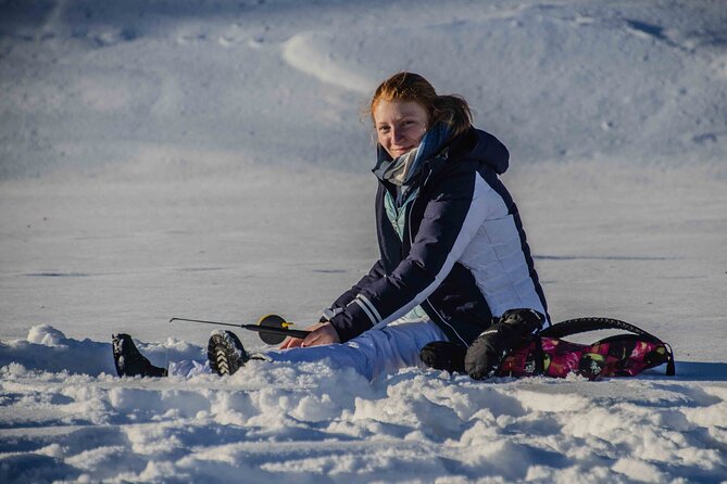 Snowshoeing Adventure with Ice-Fishing, Fire and Survival - Why This Rovaniemi Survival Snowshoe Walk Feels So Practical