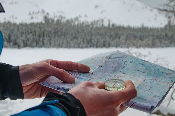 Snowshoeing Adventure with Ice-Fishing, Fire and Survival - Ice-Fishing on a Frozen Lake, and What to Expect When You Drill
