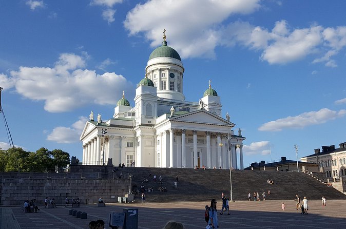 Tour from Helsinki Airport to Helsinki city center - Stop 4: Uspenski Cathedral, the big Orthodox landmark in Western Europe