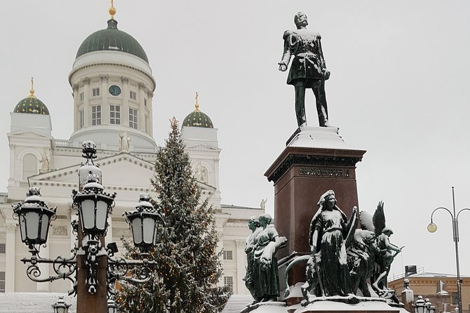 Tour from Helsinki Airport to Helsinki city center - Stop 1: Sibelius Monument, a 20-minute orientation to Finnish identity