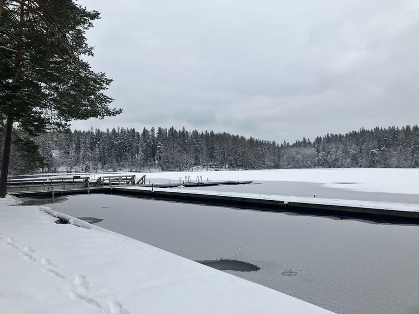 Traditional smoke sauna experience and national park visit - The 6 km guided hike and campfire break