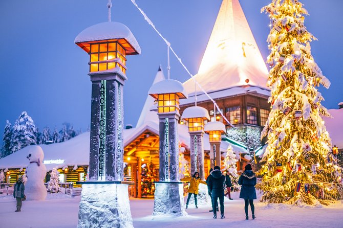Trip to Arctic Circle, Santa Claus Village and Santas Reindeer - Santa Claus Village: Postal Elves, Gifts, and the Santa Meeting