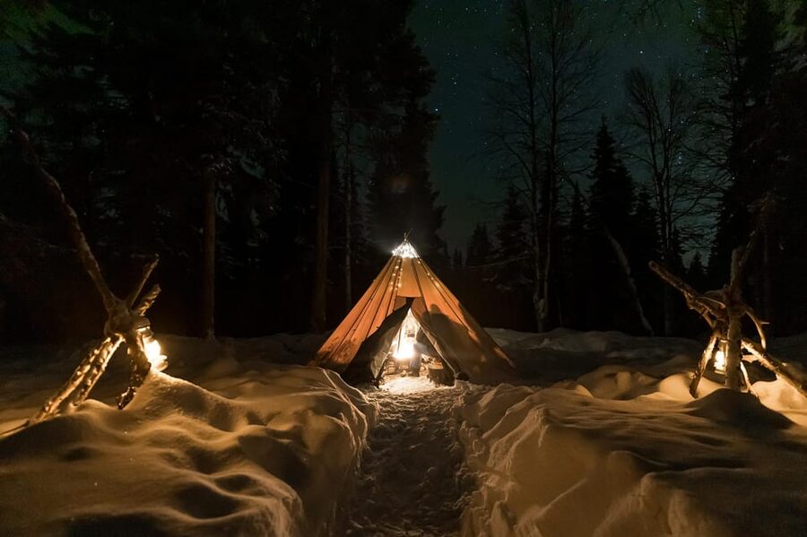 Ylläs: Fireside tasting in a traditional lavvo - The food choices that make it feel authentic, not generic