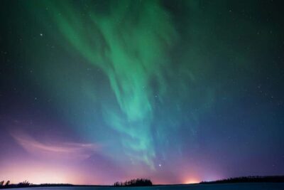 Guided Night Skiing Tour Under the Arctic Sky