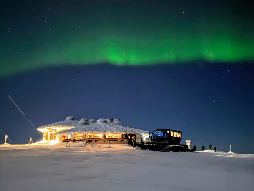 Ylläs: Northern Lights Dinner with Snowcat Ride - The Snowcat Ride Up Ylläs Fell: Short, Scenic, and Sometimes Crowded